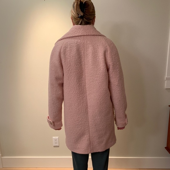 Super cute pink pea coat! - Picture 3 of 4